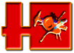 hugh harrison illustration and design logo
